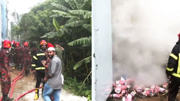 বরিশাল শের-ই-বাংলা মেডিকেলে আগুন, নিয়ন্ত্রণে ৯ ইউনিট