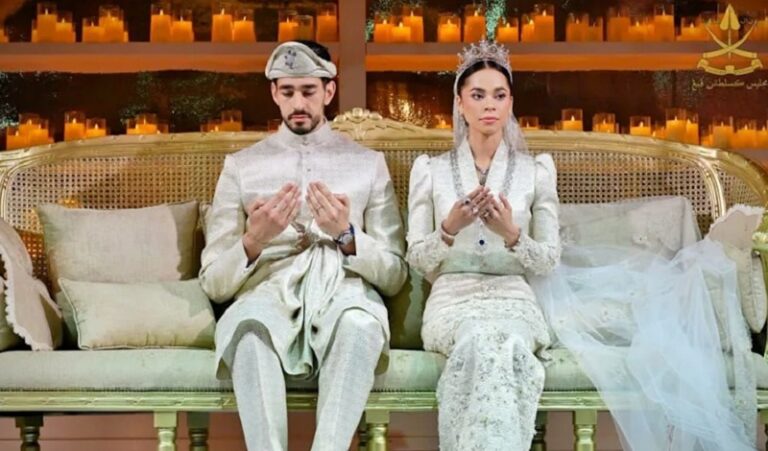 ব্রিটিশ রেসিং ড্রাইভারের সাথে বিবাহবন্ধনে আবদ্ধ হলেন মালয়েশিয়ার রাজকন্যা ইলিয়ানা