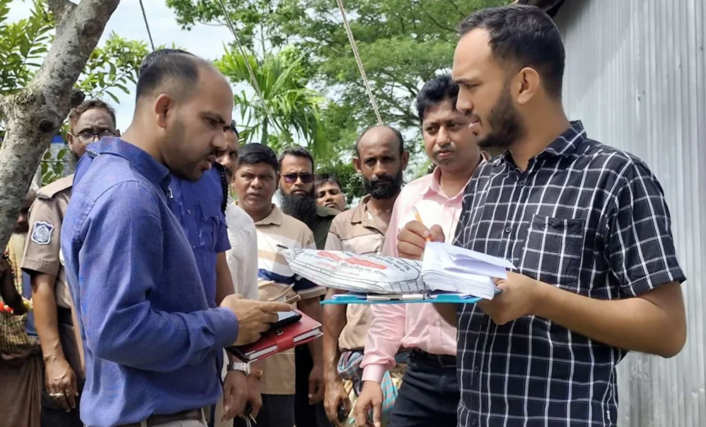 নেত্রকোনায় রোগাক্রান্ত গরুর মাংস বিক্রির অভিযোগে কসাইকে জরিমানা