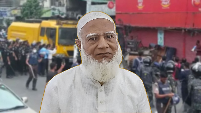 মিরপুরে হকার উচ্ছেদ নিয়ে ক্ষুব্ধ জামায়াত আমির শফিকুর রহমান
