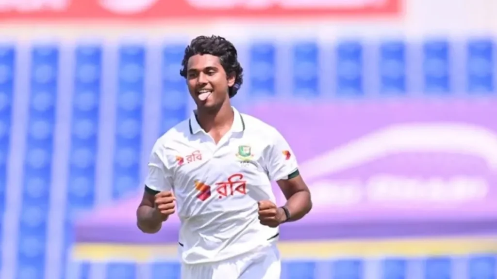 আবুধাবি টেস্টে হাসানের হ্যাটট্রিকে ইতিহাস, লিড পেল বাংলাদেশ