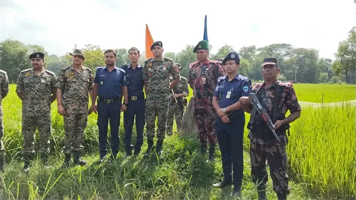 কুমিল্লা সীমান্তে বিএসএফের আটক দুই পুলিশ সদস্যকে ফেরত আনল