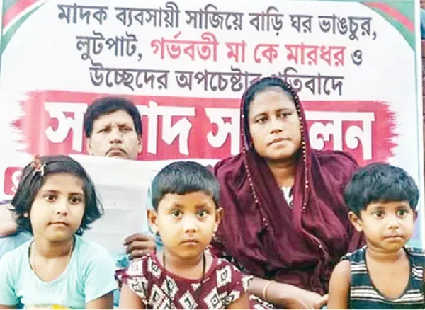 সৈয়দপুরে অন্তঃসত্ত্বা গৃহবধূর বাড়িতে হামলা ও লুটপাটের অভিযোগ