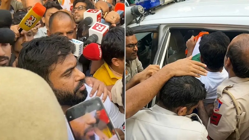 দিল্লিতে আবারও আটক ককরোচ জনতা পার্টির প্রধান অভিজিৎ