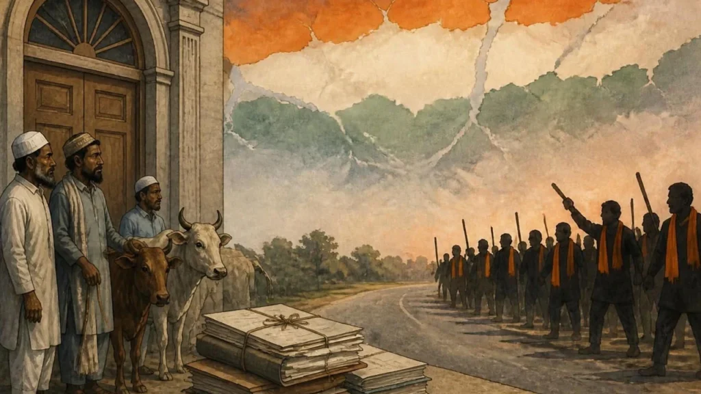 ভারতে মুসলিম ব্যবসায়ীকে নিরাপত্তা ঘটনায়, উল্টো ভুক্তভোগীর বিরুদ্ধেই মামলা