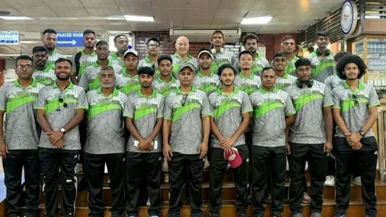 এশিয়ান চ্যাম্পিয়ন্স ট্রফি খেলতে ভারত গেল বাংলাদেশ হকি দল